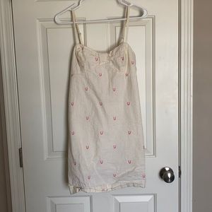 Lilly Pulitzer yellow horse shoe dress